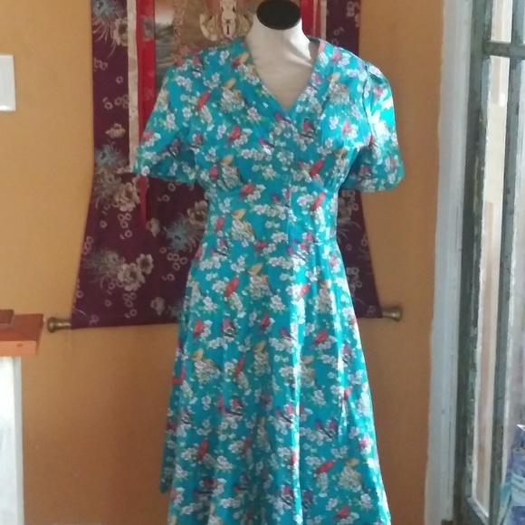 lindy bop bird dress